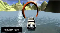 Army Petrol Boat Simulator 3D Screen Shot 1