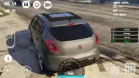 Car Racing Fiat Game Screen Shot 1