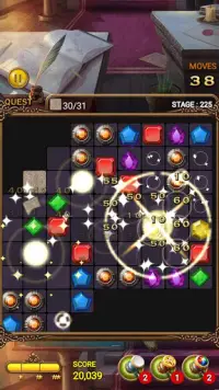 Jewels Magic Quest : Match 3 Puzzle Screen Shot 7