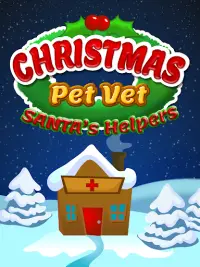 Christmas Pet Vet Doctor Hospital Santa Pets Game Screen Shot 4