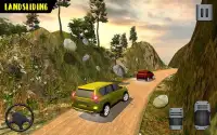 suv simulateur prado course 4x4 voiture en montée Screen Shot 1