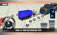 Russian truck driving simulator Truck Parking game Screen Shot 4