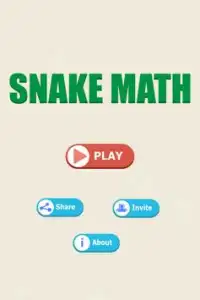 Snake Math Screen Shot 0