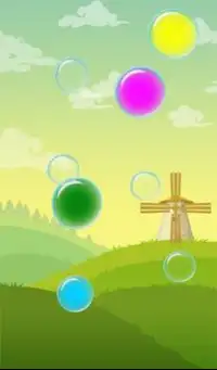 かわいい動物 - バブルを破裂子供を教えるゲ Bubble Screen Shot 3