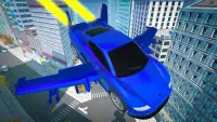 Настоящая легкая гонка на летающих автомобилях Screen Shot 3