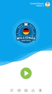 Neuer Millionär Quiz 2020 -  Quiz game in German Screen Shot 0