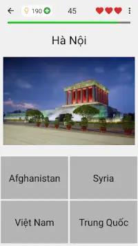 Thủ đô của tất cả các quốc gia trên thế giới Screen Shot 0