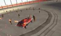 Зомби атака Монстр выживания автомобиля Screen Shot 3