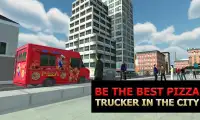 Sim caminhões entrega pizza Screen Shot 1