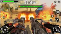 simulasi gun: permainan tentera tembakan perang Screen Shot 3