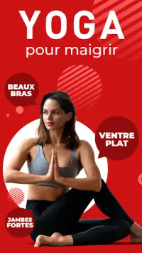 Yoga pour maigrir－Perdre poids Screen Shot 0