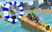Racing Moto Bike : Impossible Stunt Race 3D Game Screen Shot 0