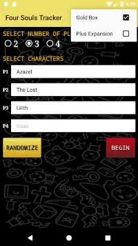 Four Souls Tracker Screen Shot 1