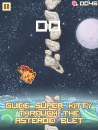 Flappy Super Kitty Screen Shot 2