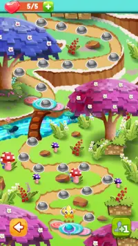 Fantasy Magic Forest Match 3 Screen Shot 1