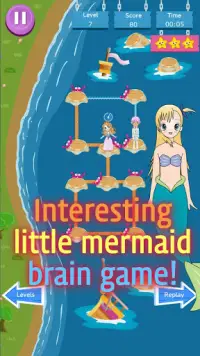 Little mermaid game 2 Screen Shot 1