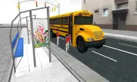 School Bus Driving Simulator Screen Shot 0
