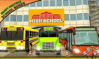 High School bus driving SIM 2018 Summer Camp Mania Screen Shot 2