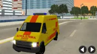 سيارة إسعاف محاكي لعبة المدقع Screen Shot 2