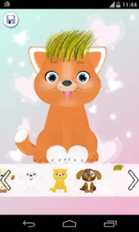 jogos de animais cortar cabelo Screen Shot 1