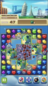Jewels World Match 3 Puzzle Screen Shot 4