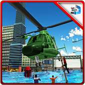 هليكوبتر سيم الانقاذ الفيضانات