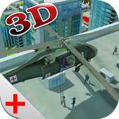 Army Ambulance Helicopter Sim
