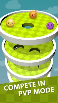 Fall Down Golf: ball maze escape, labyrinth puzzle Screen Shot 1