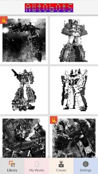 Autobots - Pixel Art Screen Shot 2