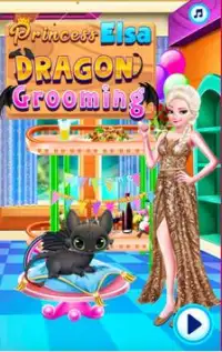 Hospital Doctor Games Princess and Dragon_Pet care Screen Shot 1