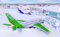 Snow Cargo Jet Landing 3D Screen Shot 6