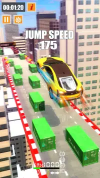 Ultimate Ramp Car Jumping: Impossible Car Crash Screen Shot 3