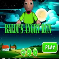 Baldi's angry run Screen Shot 2