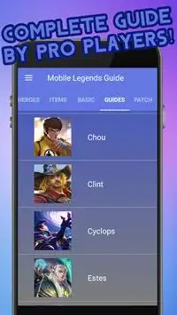Guide for Mobile Legends Screen Shot 3