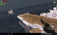 سفينة حربية البحرية الرماية 3D Screen Shot 6