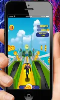 Captain Hero Subway Run Rush Screen Shot 5