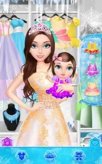 Ice Princess: Frozen Baby Care Screen Shot 6