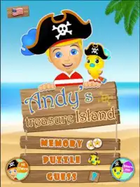 Andy's Treasure Island Screen Shot 0