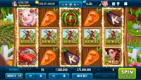 Farm & Gold Slot Machine - Huge Jackpot Slots Game Screen Shot 0