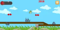 Rolling Bird - Green bird jump Screen Shot 2