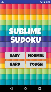 Sublime Sudoku Screen Shot 1
