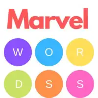 Superheroes character word search Screen Shot 0
