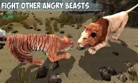 Angry Lion Jungle Survival 3D Screen Shot 3