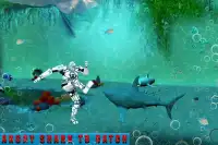 Robot xe: Cá mập xanh giận dữ Screen Shot 7