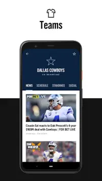 FOX Sports: Latest Stories, Scores & Events Screen Shot 5