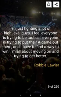 MMA Quotes - To Real Fight Fans Screen Shot 19