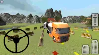 Boerderij Vrachtwagen 3D: Melk Screen Shot 3