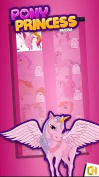 Pony Princess Beauty Puzzle Screen Shot 1