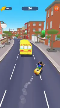 School Run 3D - Endless running game Screen Shot 4