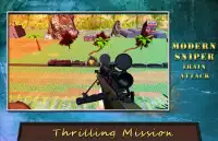 Modern Sniper Train Attack Screen Shot 7